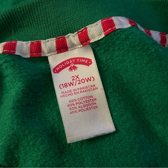 Holiday Time Christmas Ugly Crewneck Sweater - Size 2X - Picture 5 of 6